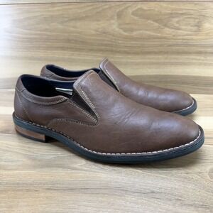 Cole Haan Air Stratton Slip On Mens 10 M Brown Leather Casual
